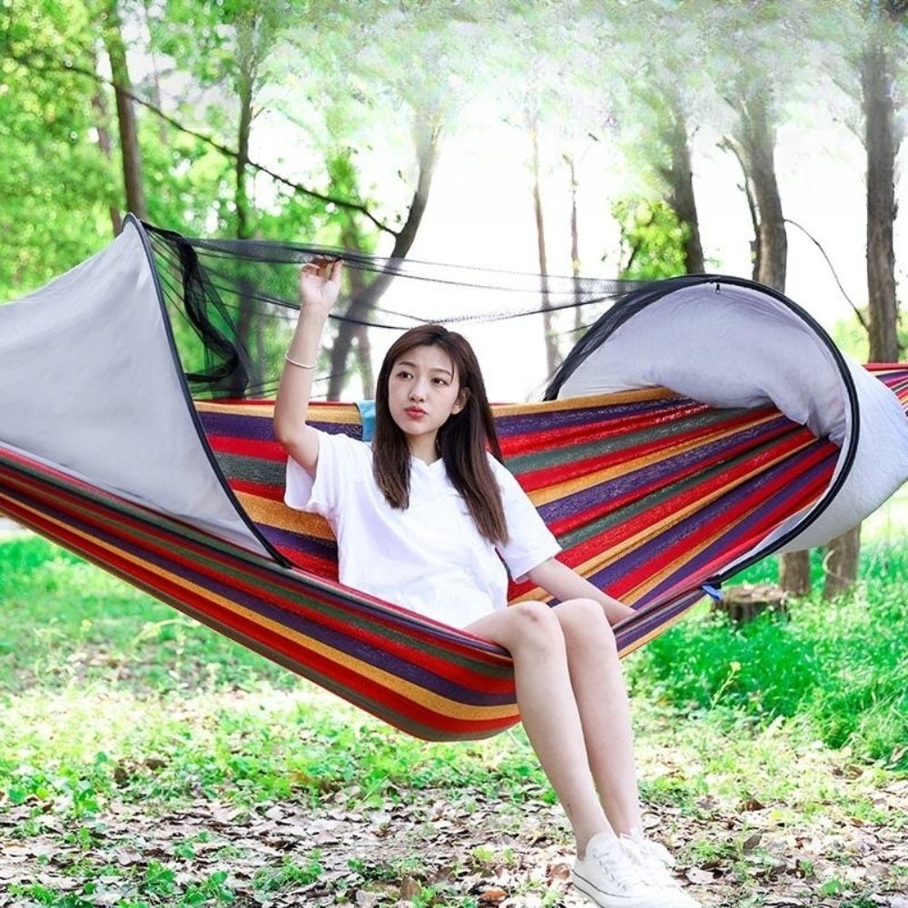 야외 해먹 나무걸이 그네 방충망 캠핑 해먹 모기장 BY3041205