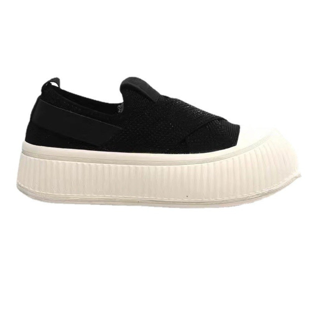 핫핑크 키높이 블링 캐주얼 스니커즈 패션 통굽 운동화 메쉬 통기성 QB3050526