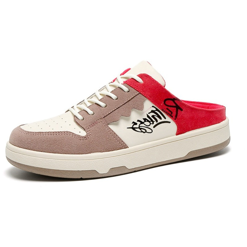 남성 뮬 스니커즈 발편한 캐주얼 하프 운동화 힐리스 BQ3052609