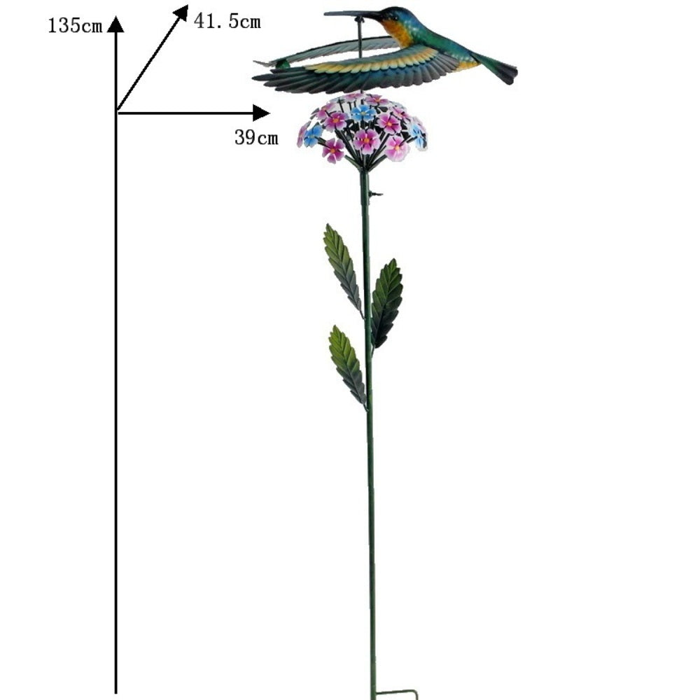태양광정원등 정원꾸미기 조경 철제 공작새 꽃 장식품정원조명 WW3072510