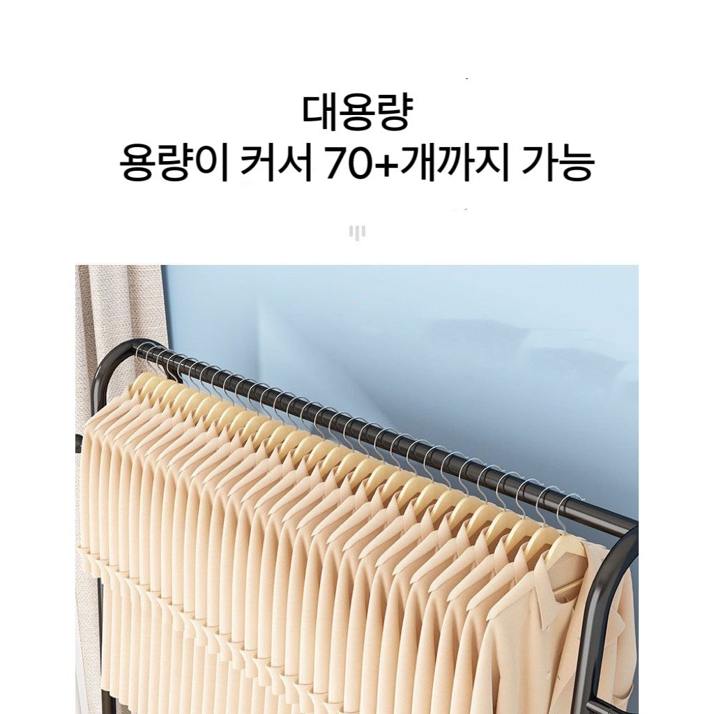 가정용 침실 발코니 수납행거 스탠드옷걸이 JIKTEM J4021907