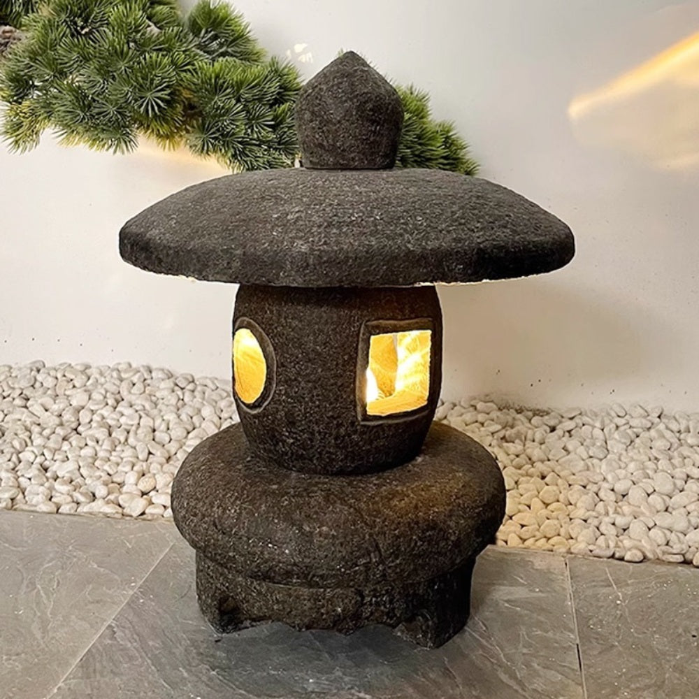 조경 석등 정원 마당 석탑 장식 일본 연못 돌탑 조명 JIKTEM WX4032301