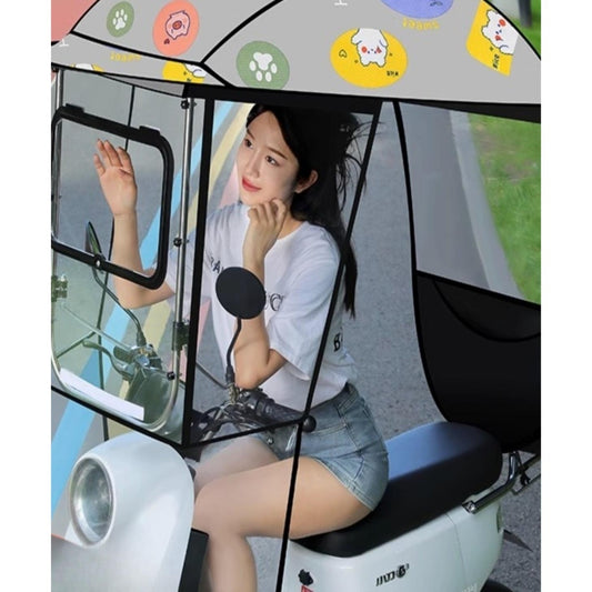 캐노피 차양막 지붕 자전거 스크린 스쿠터 덮개 햇빛가리개 JIKTEM M4032605