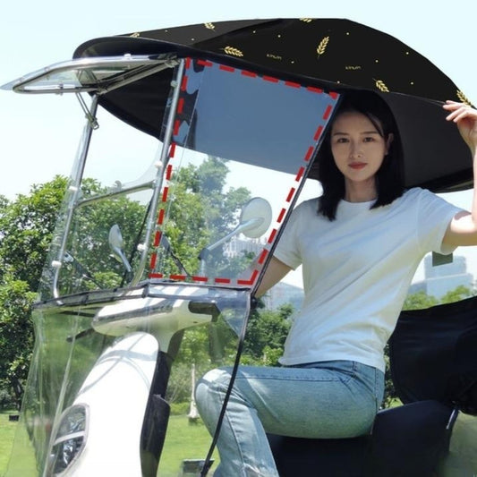 캐노피 스쿠터 덮개 차양막 방수 커버 전기차 바람막이 자전거 JIKTEM M4032602