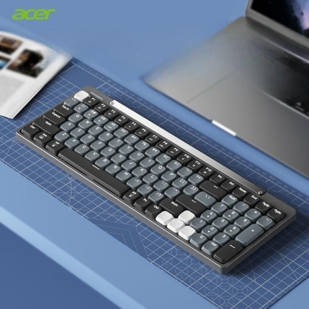Acer OKR217 저소음 게임용 클릭키 사무용 블루투스 레트로 게이밍 키보드 JIKTEM WW4040503