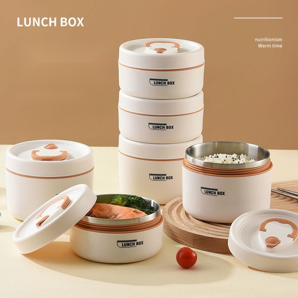 스테인레스 단열 직장인 죽통 도시락통 피크닉 전자렌지 반찬통 JIKTEM BW4032703