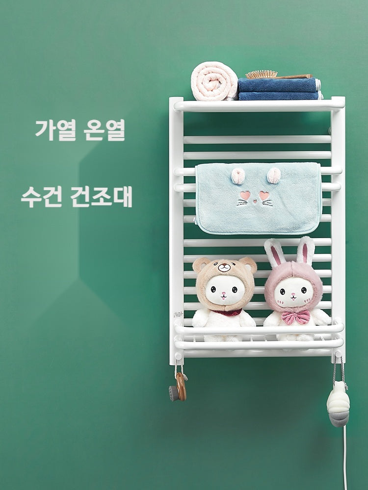 타올워머 가열 수건걸이 욕실 건조 온열 타올 레일  JIKTEM BJ4091902