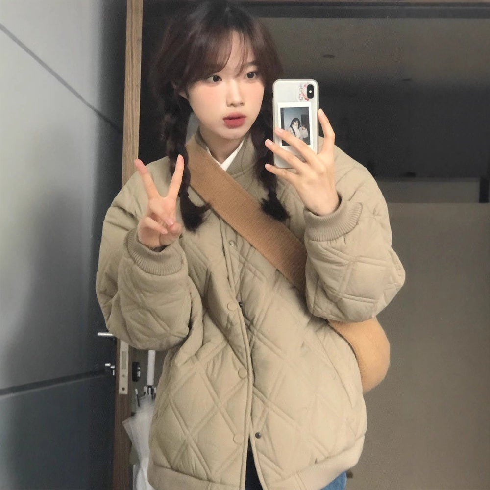 이너패딩 경량 사무실점퍼 경량 항공재킷 누빔 간절기 아우터 JIKTEM BJ5011314