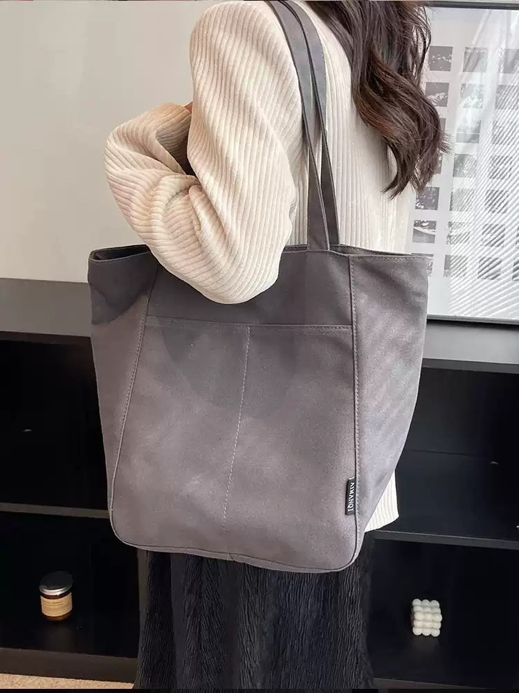 캔버스 천가방 대용량 여행가방 숄더 크로스 학생 가방 JIKTEM BJ5032707