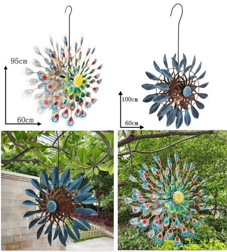 철제 바람개비 정원데코 가든 소품 안뜰 마당꾸미기  JIKTEM  WW5041101
