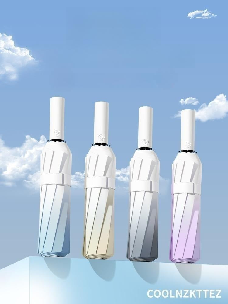 우양산 자동 양산 UV 자외선차단 접이식 JIKTEM BW5041406