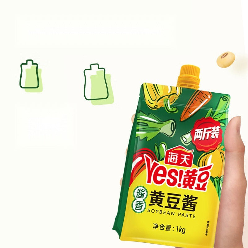 중국 된장 하이텐 황두장 1kg 450g 볶음 소스 조미료 JIKTEM BJ5042111