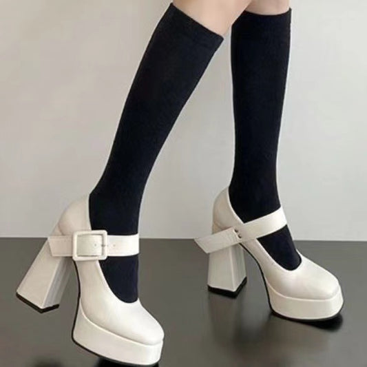 9cm 웨딩슈즈 발편한 신부 구두 플랫폼 키높이 나이트 JIKTEM BW5050806