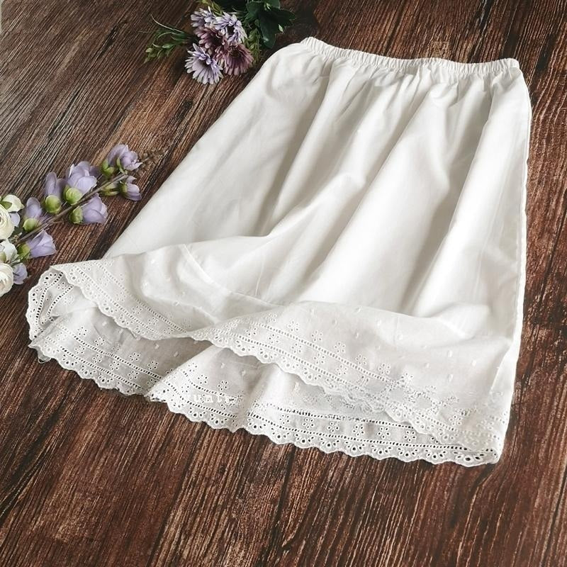 속치마 면 레이스 레이어드 속스커트 45cm ~ 75cm JIKTEM BW5051004