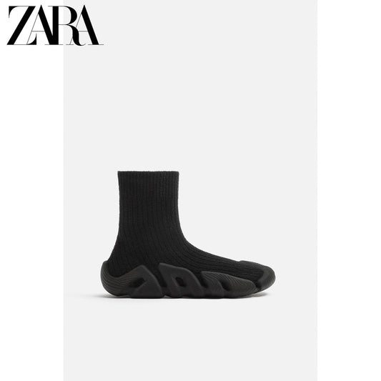 ZARA 정품 니트 삭스 앵클부츠 하이탑 스포츠 부츠 JIKTEM BW5052403