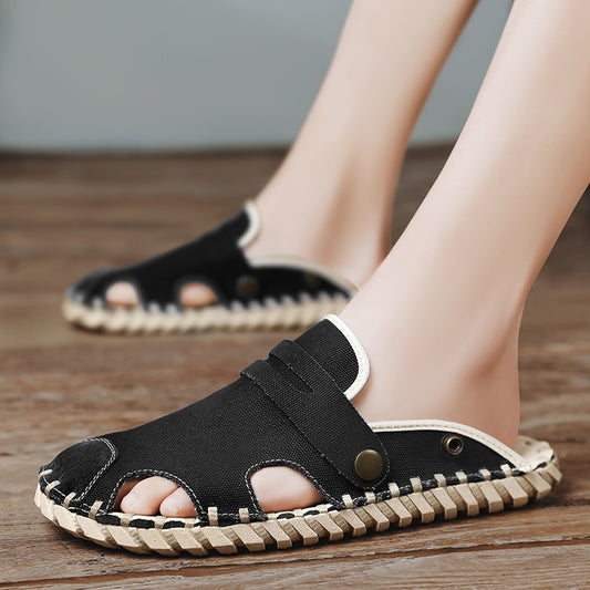 뮬 스니커즈 앞막힘 슬리퍼 슬립온 캐주얼 구멍 샌들 JIKTEM BW5060519