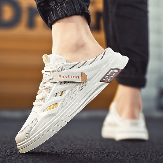 뮬 스니커즈 남성 여름 앞막힘 슬리퍼 샌들 JIKTEM BW5060502