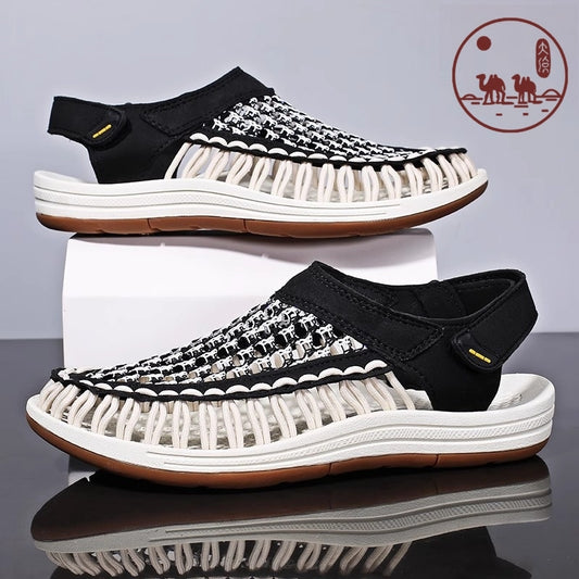 뮬 스니커즈  샌들 앞막힘 구멍 통기성 슬리퍼 슬립온  JIKTEM BW5060521