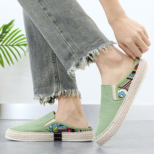 뮬 스니커즈  단화 블로퍼 앞막힘 슬리퍼 슬립온 운동화 샌들  JIKTEM BW5060513