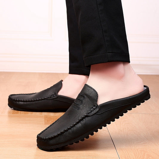 뮬 구두 슬립온 블로퍼 사무실 발편한 실내화 구두 슬리퍼 JIKTEM BW5060517