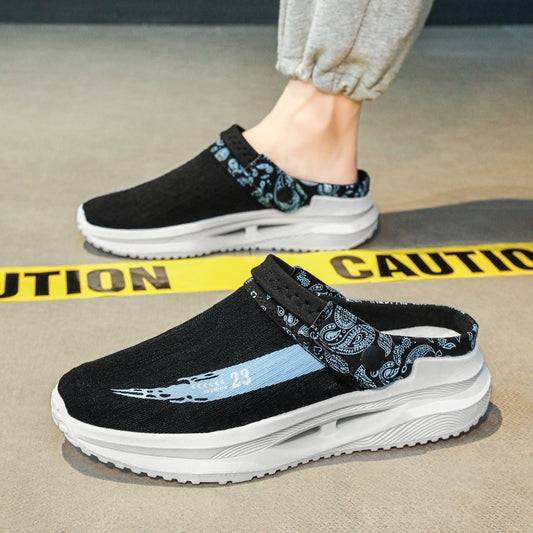 뮬 스니커즈 통기성 운동화 앞막힘 슬리퍼 드라이빙 샌들 단화 JIKTEM BW5060922