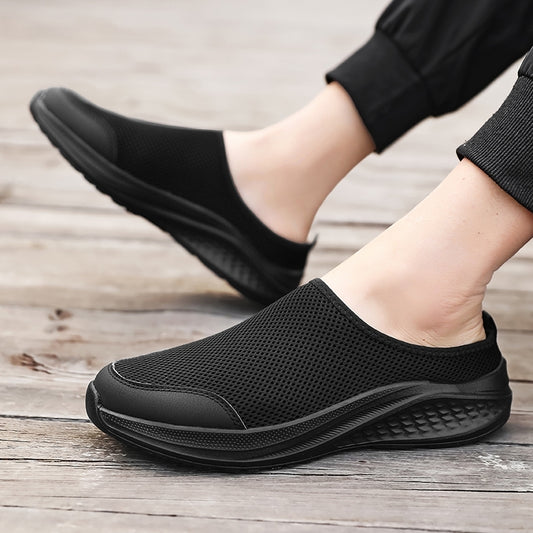 뮬 스니커즈 여름 블로퍼 하프  단화 앞막힘 슬리퍼 샌들 JIKTEM BW5060929