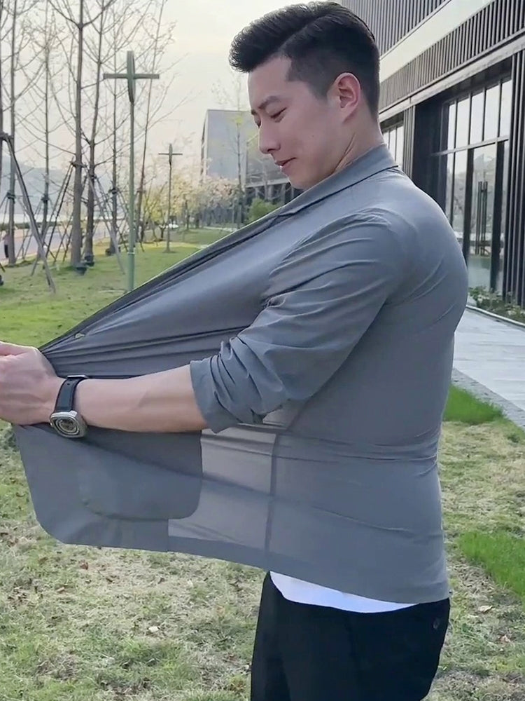 블레이저 자켓 시원 냉감 쿨링 여름 정장 JIKTEM BW5062316