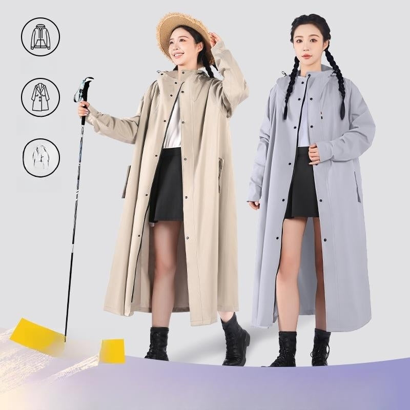 골프 레인코트 롱 바람막이 스쿠트 우비 판초 등산 우의  JIKTEM BW5062217