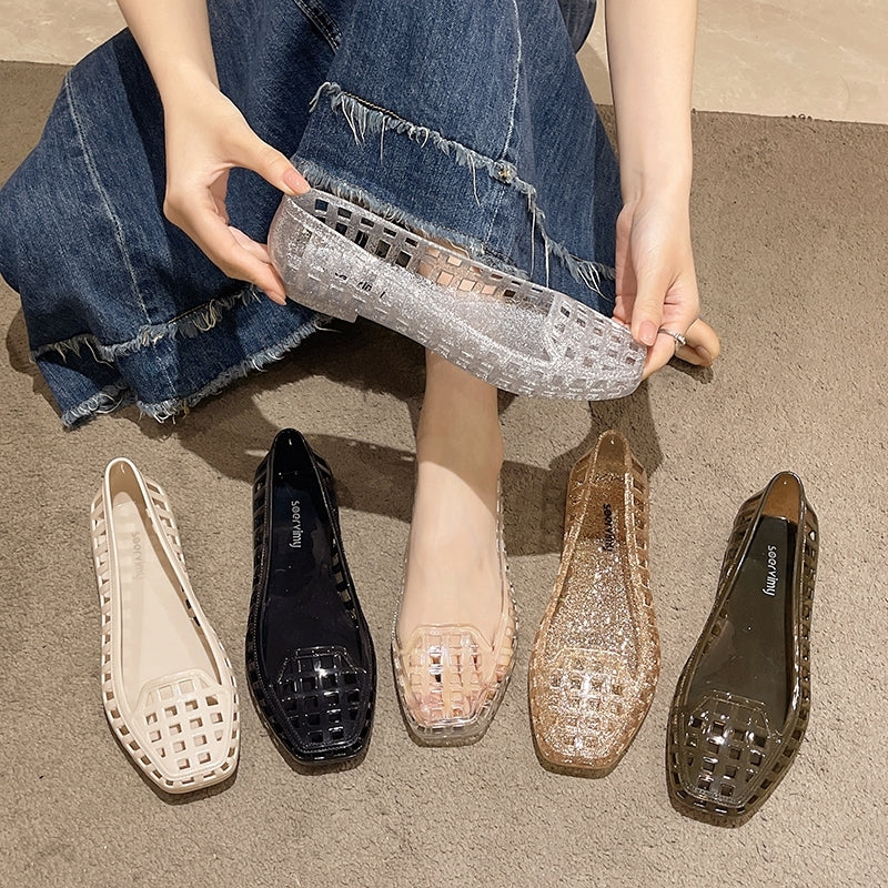 젤리 블로퍼 말랑 슈즈 구멍 비치 샌들 아쿠아 슈즈 JIKTEM WW5062624