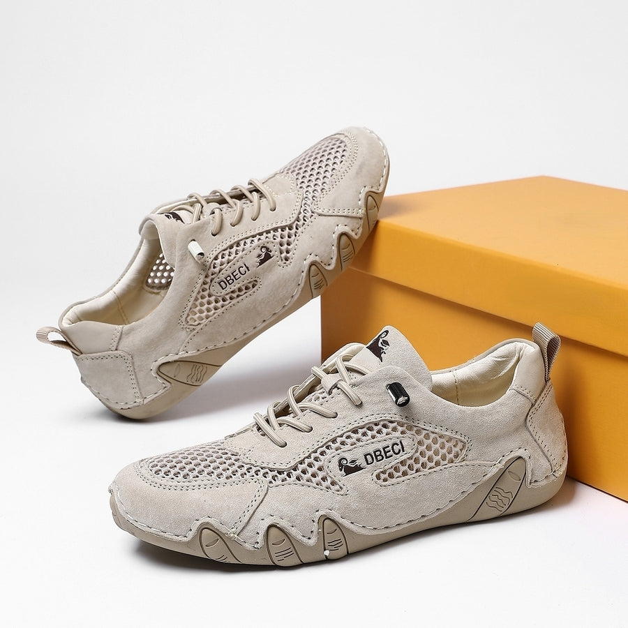 메쉬 단화 통기성 로퍼 스니커즈 슬립온 드라이빙슈즈 JIKTEM BW5070301