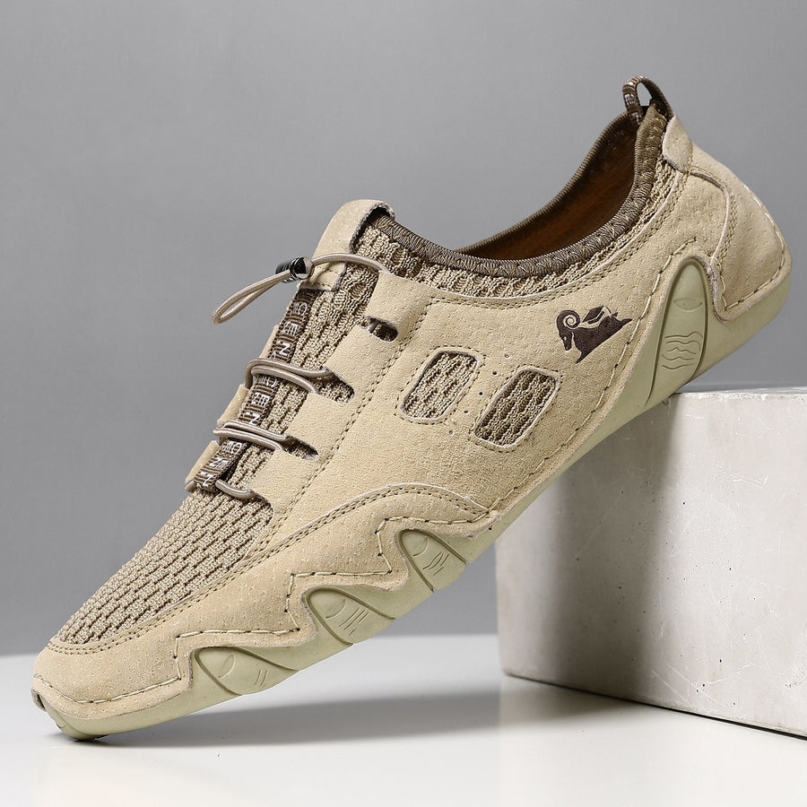 드라이빙슈즈 메쉬 단화 슬립온 스니커즈 통기성 여름 워킹화 JIKTEM BW5070308