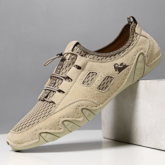 드라이빙슈즈 메쉬 단화 슬립온 스니커즈 통기성 여름 워킹화 JIKTEM BW5070308