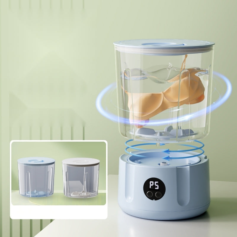 무선 미니 세탁기 충전식 2L 속옷 양말 세탁기 여행용 휴대용 JIKTEM BW5071402