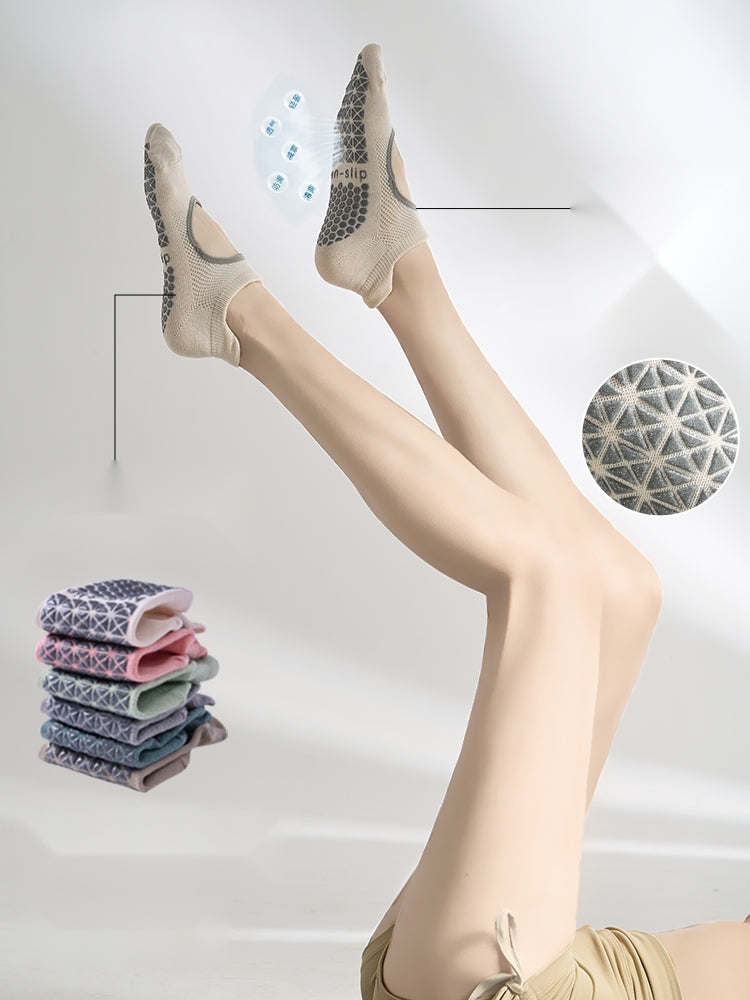 필라테스 요가양말 논슬립  5pcs 실내 운동 삭스 모음 JIKTEM BW5072921