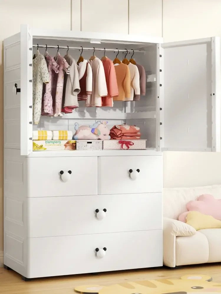 서랍장 아기 옷장 화이트 심플 소품 수납 보관함 JIKTEM BW5080302