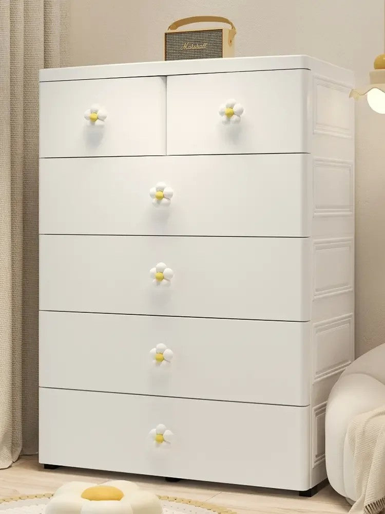 서랍장 5단 플라스틱 간식 완구 서랍형 수납함 JIKTEM BW5080301