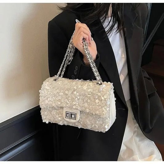 클러치백 미니 핸드백 손가방 스팽글 블링 핸드백 패션 JIKTEM BW5080618