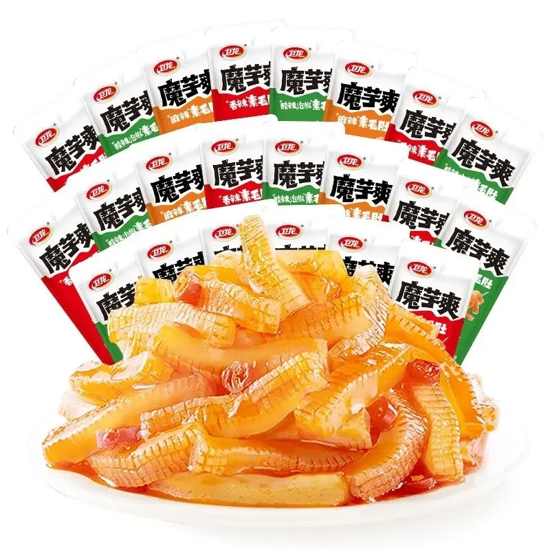 머위솽 웨이룽 50팩 라티아오 다이어트 간식 마라 곤약 JIKTEM BJ5081905