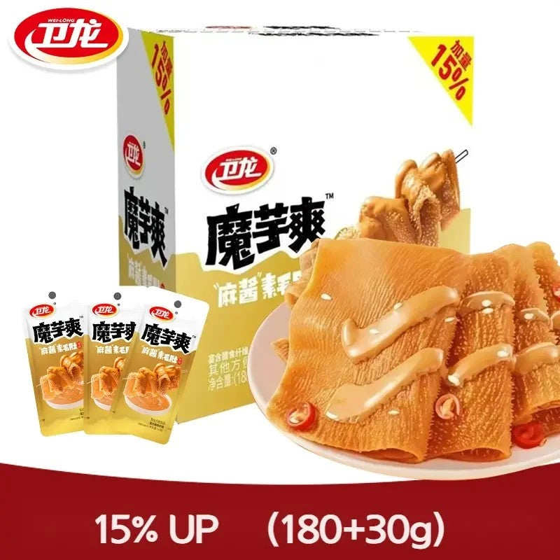 머위솽 웨이룽 210gx3박스 참깨소스맛 다이어트 간식신품 중국식품 JIKTEM BJ5081910