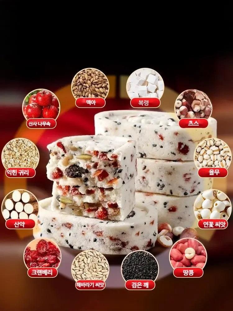 복령떡 건과일 대추 팔보떡 1kg 1.5kg 간식 식사대용 JIKTEM WW5090519