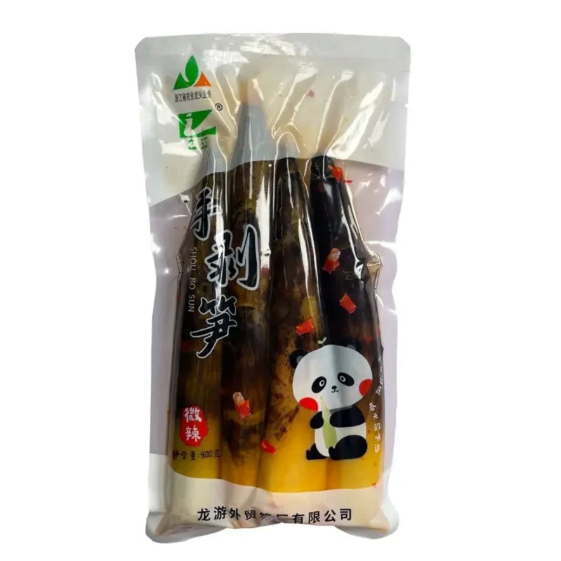 까먹는 향라 죽순 절임 즉석식품  중국 간식 500g x 3개 JIKTEM BJ5091105