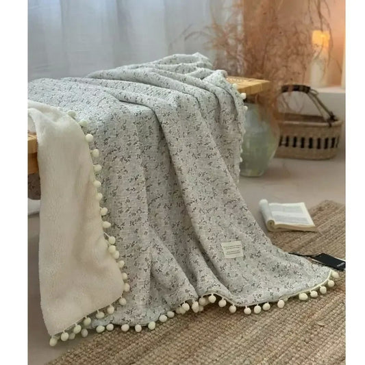 극세사 담요 양면 블랭킷 소파 차박 학생 담요 JIKTEM WW5092512