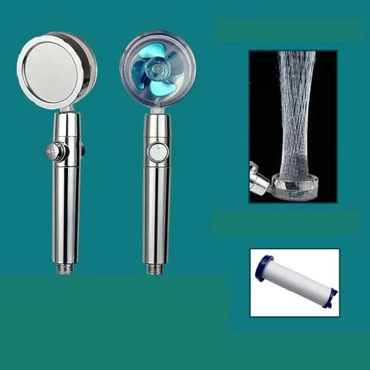 1+1 샤워기 헤드 수압상승 정수필터 원터치 버튼 JIKTEM WW5092702