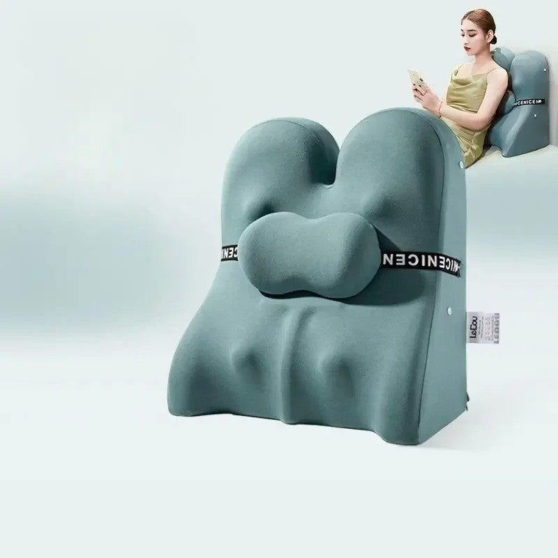 침대 등받이쿠션 3D 메모리폼 삼각등받이 소파 허리받침 JIKTEM BW5100903