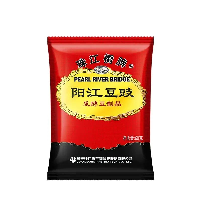떠우츠 60g 6팩 양쟝 양강 두시 또우츠  발효 검은콩 중국 양념 JIKTEM BW5101105