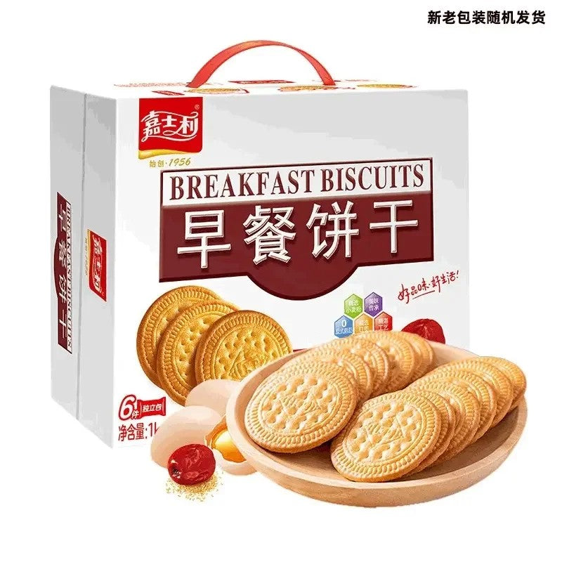 아침 과자 대추맛 1kg 대용량 중국 간식 비스켓 식사대용 JIKTEM BJ5101204