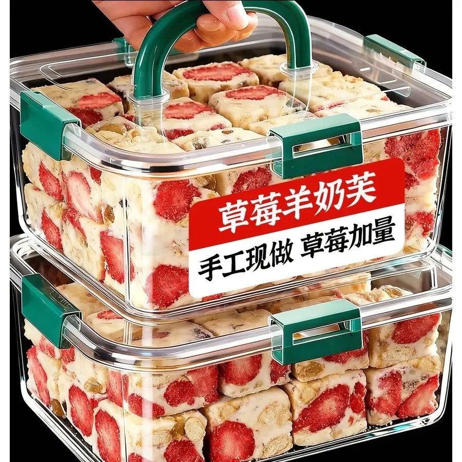 설화병 산양우유 딸기 말차 뉴가 과자 500g 1000g JIKTEM WW5103104