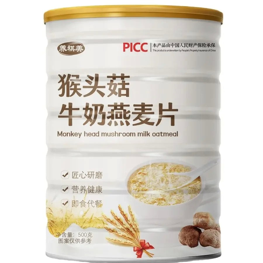 오트밀 노루궁뎅이버섯 시리얼 500g 2캔 중국식품 JIKTEM WW5103112