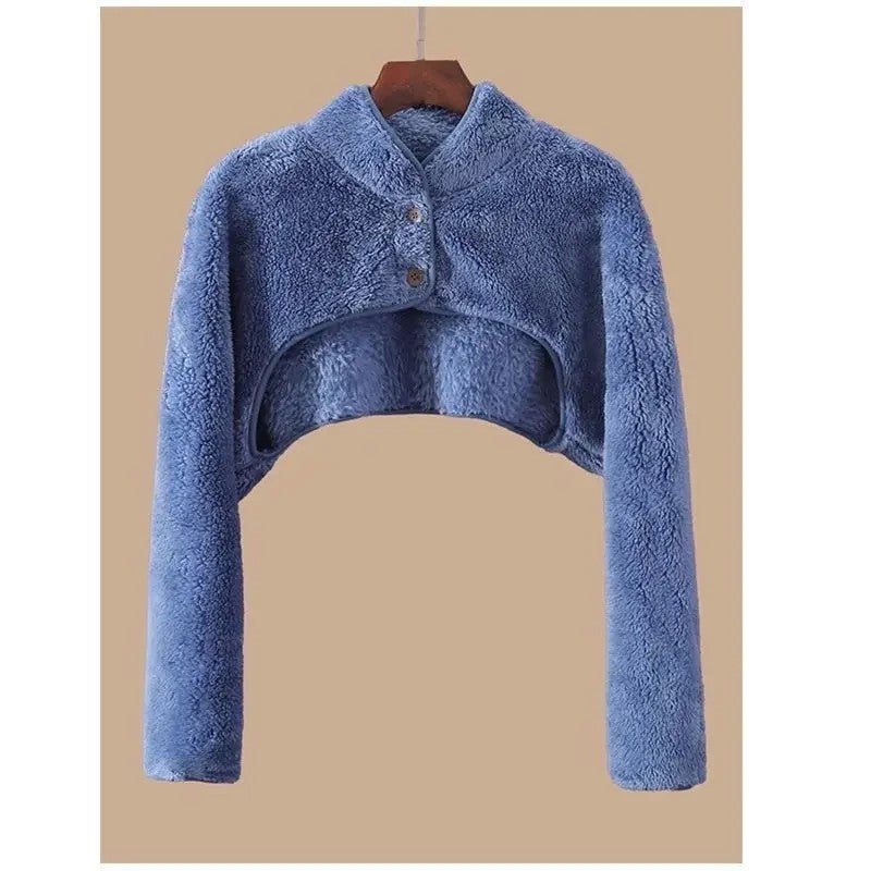 후리스 숏쟈켓 조끼 베스트 목 어깨 시림방지 4XL JIKTEM WW5111208
