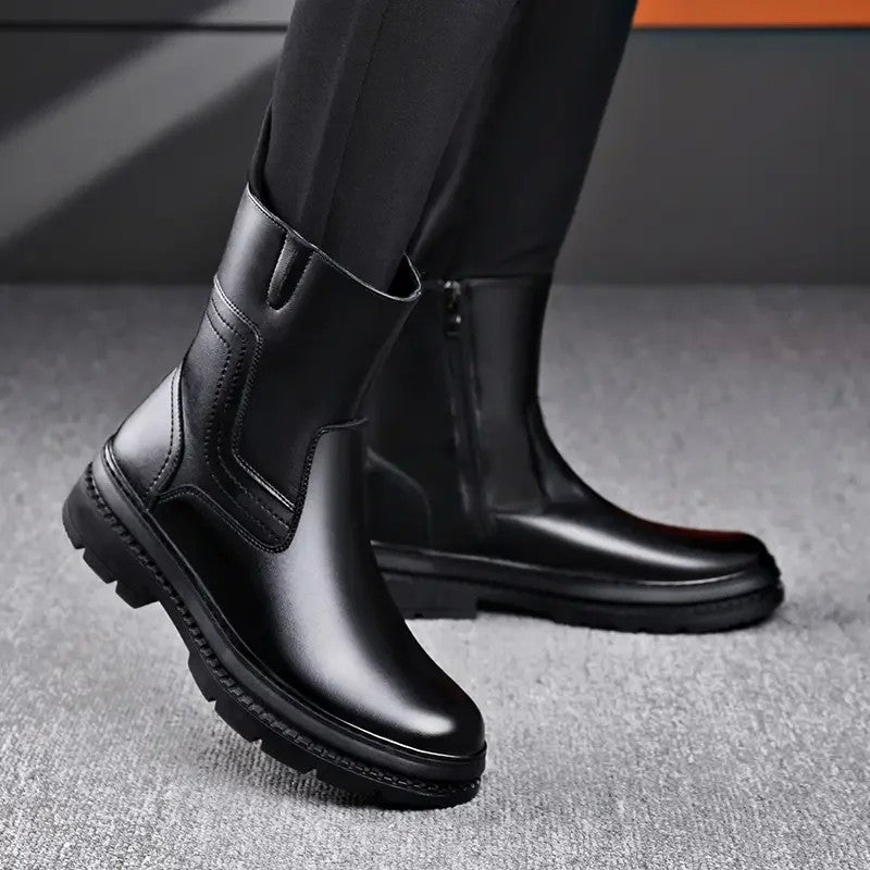 남자 첼시 부츠 정장 구두 방한 발편한 워커화 방한화 JIKTEM WW5111513